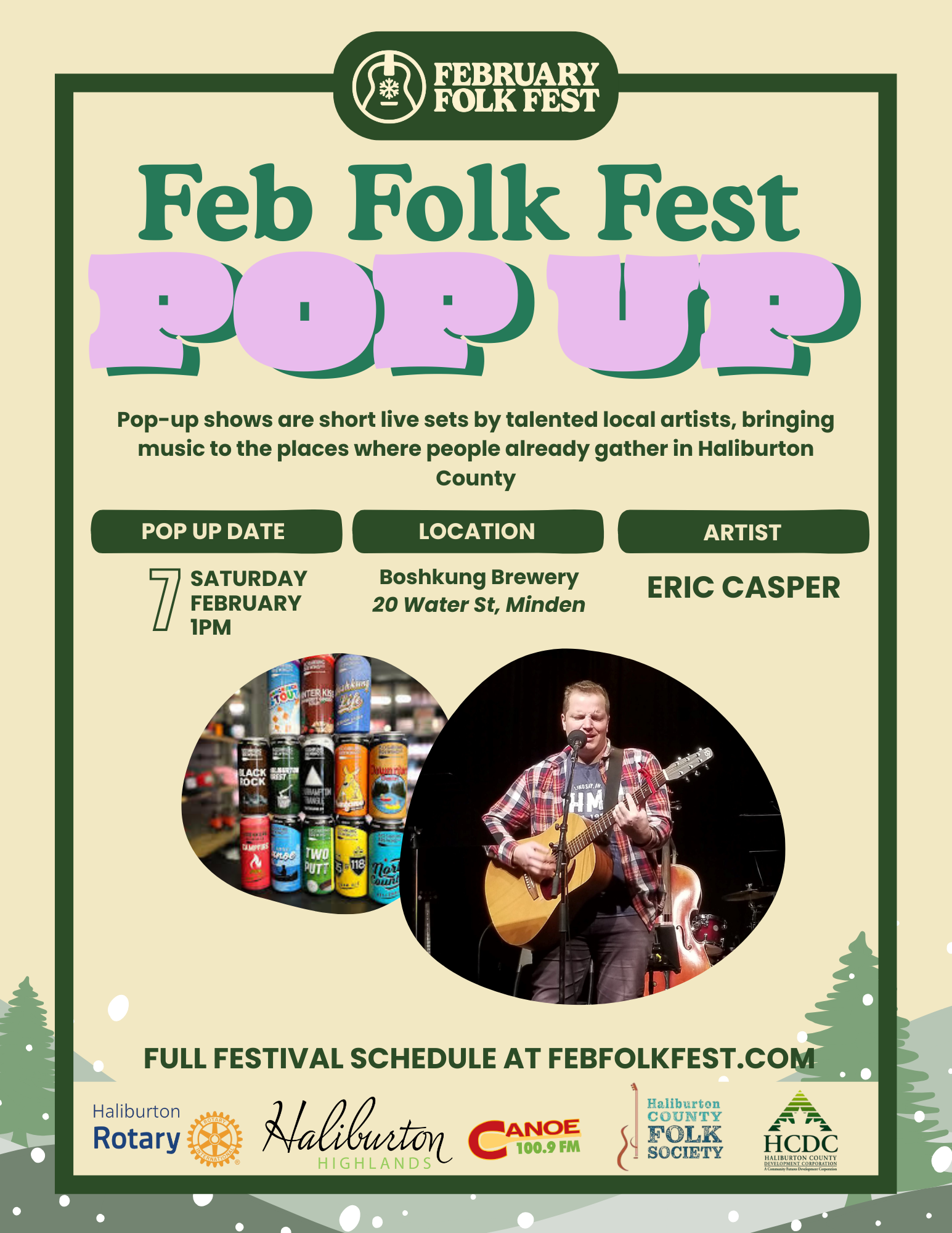 February Folk Fest - Eric Casper Live!