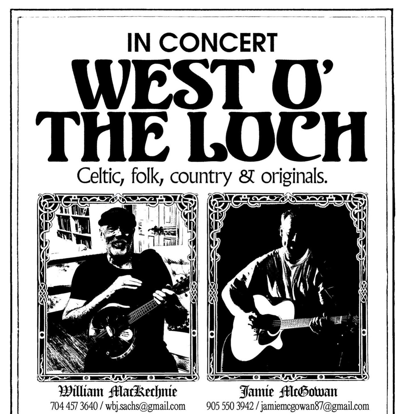 West O’ The Loch Live!